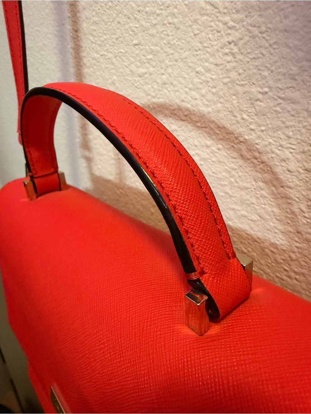NWOT Kate Spade Newbury Lane Brynlee Satchel Crossbody Bag Geranium Red - Picture 6 of 12